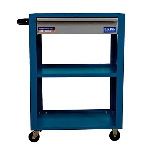 Carrinho de Ferramentas com 1 Gaveta e 3 Prateleiras 80kg R050005 Riosul Tools