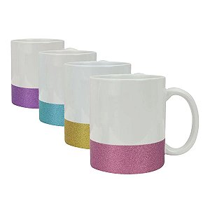 CANECA BRANCA CERÂMICA IMPORTADA 325ML