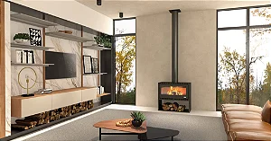 Lareira MF Adatto 90cm
