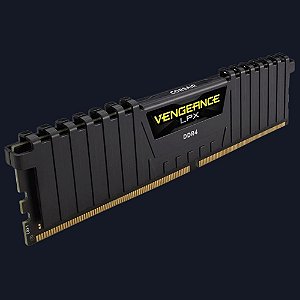 Memória Corsair Vengeance LPX, 4GB, 2400MHz, DDR4, CL14, Preto