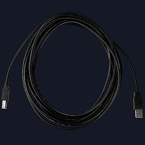 Cabo USB AM/BM 2.0, 3 Metros, para Impressora, Multilaser