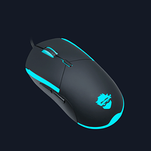 Mouse Gamer Ninja Claw, RGB, 6 Botoes, 3600 DPI, Black, MS-GN-CLAW