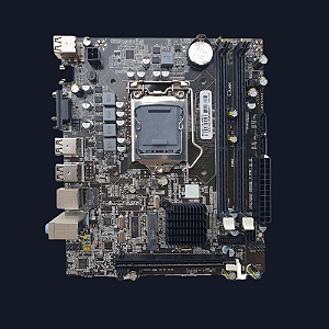 Placa Mae Duex DX H55ZG, Chipset H55, Intel LGA 1156, MATX, DDR3
