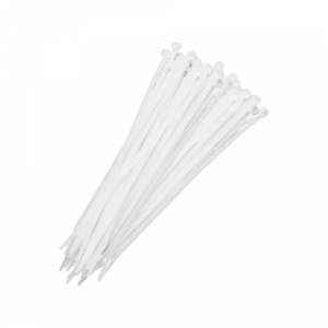 ABRAÇADEIRA NYLON 10CM BRANCA (100UNDS) NZD