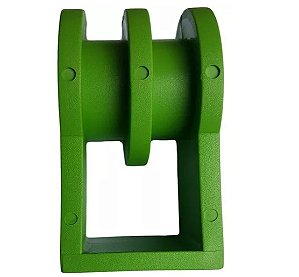 SUPORTE ISOLADOR FECHADO 2 VIAS VERDE