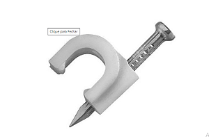 MIGUELÃO FIXA FIO 7MM (100 UNDS) MULTITOC