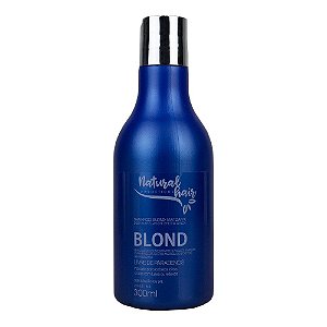 Shampoo Matizador para Cabelo Loiro Blond Natural Hair 300ml