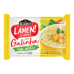 Lámen de Arroz Sabor Galinha 78g - Karuí
