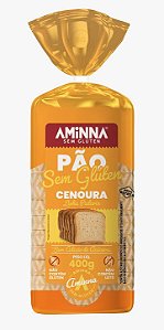 Pão de Cenoura 400g - Aminna - Validade 14/06/26