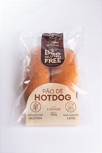 Pão de Hot Dog 125g - Bee Gluten Free