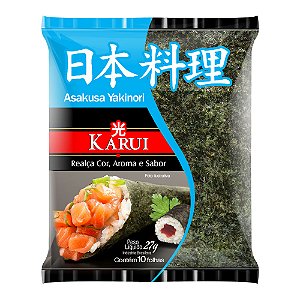 Alga Nori 10 folhas - Karui