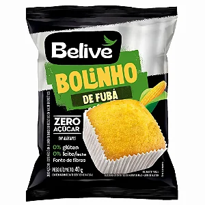 Bolinho de Fubá 40g - Belive