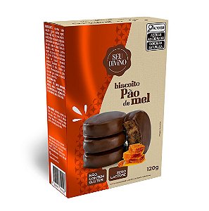 Biscoito Pão de Mel 120g - Seu Divino