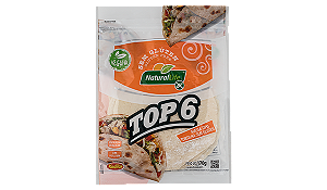 Top 6 Massa tipo Tortilha 170g - Natural Life