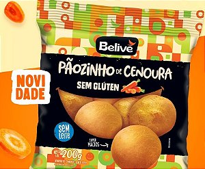 Pãozinho de Cenoura 200g - Belive - Validade 01/10/26