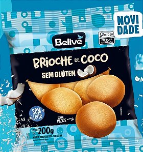 Brioche de Coco 198g - Belive - Validade 29/09/26