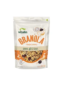 Granola Tradicional 200g - Vitalin - Validade 19/12/26