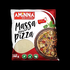 Massa para Pizza Congelada 2un 240g - Aminna