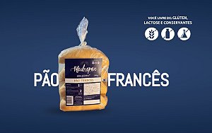 Pão Francês Sem Glúten 240g - Madrepan