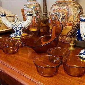 Antigo conjunto de sobremesas Duralex