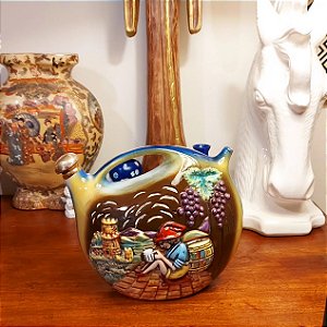 Antigo decanter em porcelana