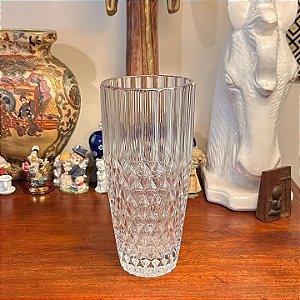 Antigo vaso em cristal
