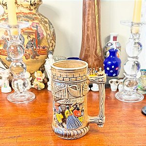 Caneca de chopp em cerâmica