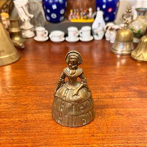 Antiga sineta de bronze