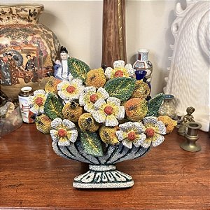 Enfeite de parede em pedra-pomes