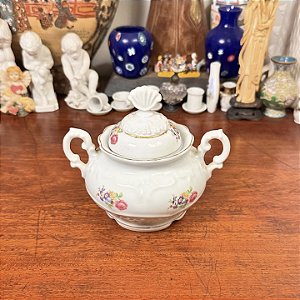 Açucareiro em porcelana Schmidt.