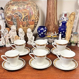 Conjunto xícaras de café Schmidt