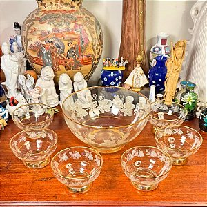 Conjunto de sobremesas anos 70