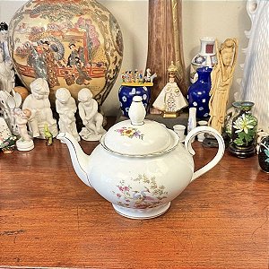 Bule porcelana Itaqui, ave do deserto.