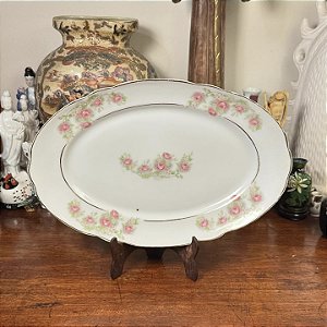 Travessa média em porcelana Real