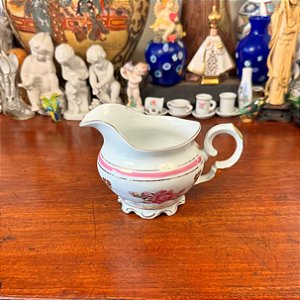 Elegante molheira em antiga porcelana Schmidt.