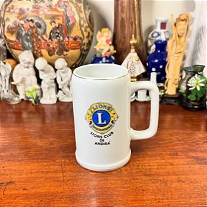 Caneca antiga Steatita, Lions Club Andirá.