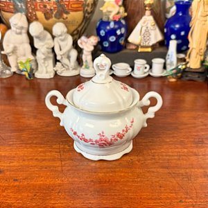 Açucareiro em antiga porcelana Real.