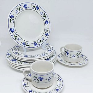 Jogo em porcelana Oxford.