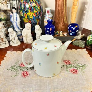 Bule de chá em porcelana Renner.
