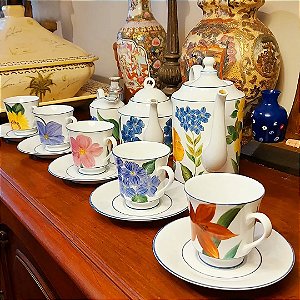 Conjunto em porcelana