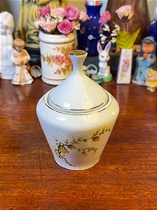 Açucareiro em antiga porcelana Pozzani.