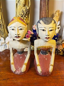 Escultura javanesa Casal Loro Blonyo.
