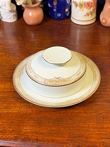 Manteigueira porcelana Schmidt.