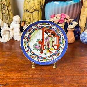 Pequeno Prato Decorativo Chinês