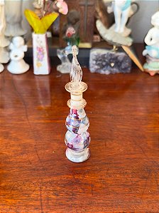 Antigo Perfumeiro Egípcio em vidro soprado.