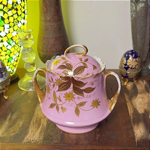 Açucareiro em porcelana Jean Pouyat.