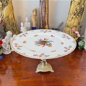 Prato de Doces Noritake Dresdoll, Japão.