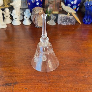 Antigo Sino em Vidro, década de 80.