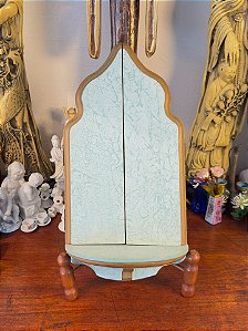 Oratório de Parede com Pintura Floral