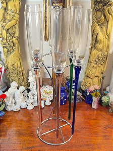 Taças Flute Cristal Bayern Alemão.